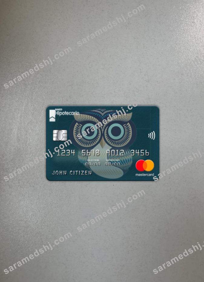 Argentina Hipotecario bank mastercard photolook front